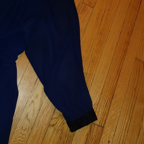 Blue Dress with lace - Picture 3 of 8